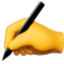 hand-writes